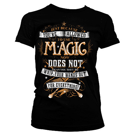 Harry Potter koszulka, Magic Girly, damskie