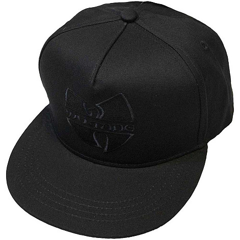 Wu-Tang Clan czapka z daszkiem snapback One Size, Black Logo Black, unisex