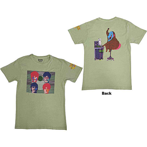 The Beatles koszulka, Yellow Submarine Magic Piano BP Green, męskie