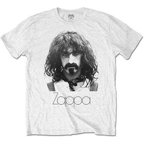 Frank Zappa koszulka, Thin Logo Portrait, męskie