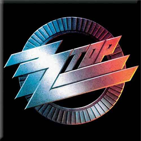 ZZ Top magnet na lednici 75mm x 75mm, Circle