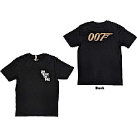 James Bond 007 koszulka, No Time To Die & Logo Black, męskie