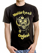 Motorhead koszulka, England Classic Gold, męskie