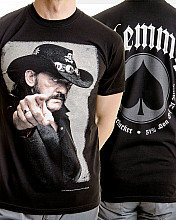 Motorhead koszulka, Lemmy Pointing Photo, męskie