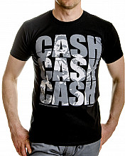 Johnny Cash koszulka, Cash Cash Cash, męskie