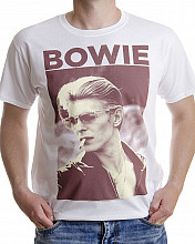 David Bowie koszulka, Smoking Photo, męskie