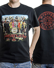 The Beatles koszulka, Sgt Pepper Black, męskie