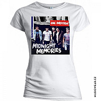 One Direction koszulka, Midnight Memories White, damskie