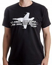 Top Gun koszulka, I Feel The Need For Speed, męskie
