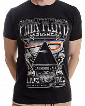 Pink Floyd koszulka, Carnegie Hall Poster, męskie