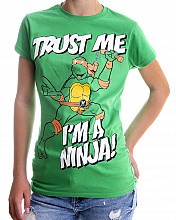 Želvy Ninja koszulka, Trust Me I´m A Ninja Girly, damskie