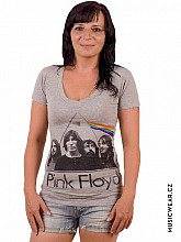 Pink Floyd koszulka, DSOTM Band in Prism, damskie