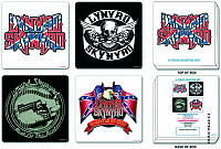 Lynyrd Skynyrd set korkových podtácků 4szt, Mixed Designs