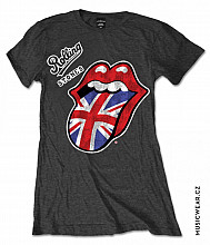 Rolling Stones koszulka, Vintage British Tongue, damskie