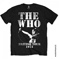 The Who koszulka, British Tour 1973, męskie
