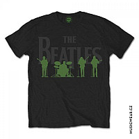 The Beatles koszulka, Saville Row Line Up with Green Silhouettes, męskie