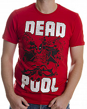 Deadpool koszulka, Deadpool Red, męskie