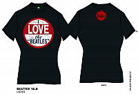 The Beatles koszulka, I Love the Beatles Black, damskie
