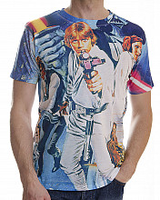 Star Wars koszulka, Allover Retro Poster, męskie
