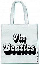 The Beatles ekologická torba na zakupy, 70's Logo White