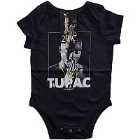 Tupac niemowlęcy body koszulka, Praying Black, dziecięcy