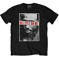 Tupac koszulka, All Eyez Folded, męskie