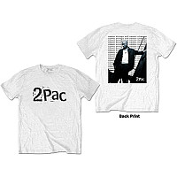 Tupac koszulka, Changes Back Repeat, męskie