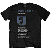 Tupac koszulka, Family Tree Black, męskie