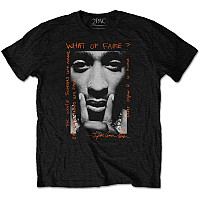 Tupac koszulka, What Of Fame? Black, męskie