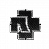 Rammstein nažehlovačka/naszywka 75 x 75 mm, Rammstein Logo