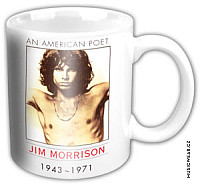 The Doors ceramiczny kubek 250ml, American Poet White