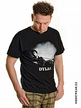 Bob Dylan koszulka, Guitar & Logo, męskie