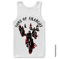 Sons of Anarchy podkoszulek, Motorcycle Gang White, męskie