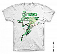 Green Lantern koszulka, Green Arrow Distressed, męska