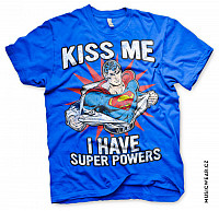 Superman koszulka, Kiss Me I Have Super Powers, męskie