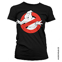 Ghostbusters koszulka, Distressed Logo Girly, damskie