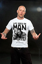 Big Lebowski koszulka, Life Goes On Man, męskie