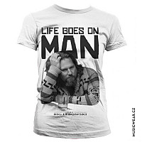 Big Lebowski koszulka, Life Goes On Man Girly, damskie