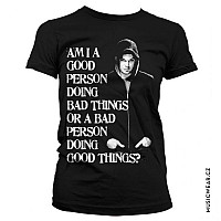 Dexter koszulka, A Bad Person Doing Good Things Girly, damskie