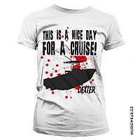Dexter koszulka, This Is A Nice Day For A Cruise Girly, damskie