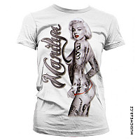 Marilyn Monroe koszulka, Naked With Tattoos Girly, damskie