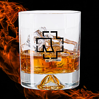 Rammstein whiskey szklanki 290 ml box 2szt, Rammstein Logo, uni