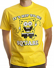 SpongeBob Squarepants koszulka, It´s Hip To Be Square, męskie