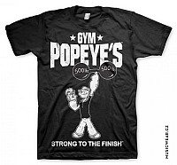 Pepek námořník koszulka, Popeyes Gym, męskie
