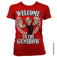 Pepek námořník koszulka, Welcome To The Gunshow Girly, damskie