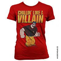 Pepek námořník koszulka, Chillin Like A Villain Girly , damskie