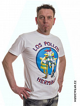 Breaking Bad koszulka, Los Pollos Hermanos White, męskie