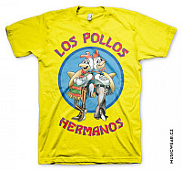 Breaking Bad koszulka, Los Pollos Hermanos Yellow, męskie