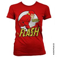 The Flash koszulka, Fastest Man Alive Girly, damskie