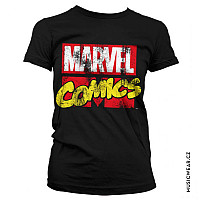 Marvel Comics koszulka, Retro Logo Girly, damskie